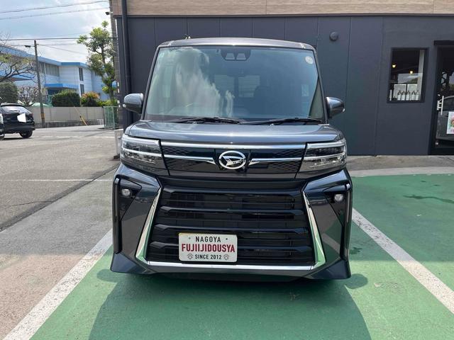 タント カスタムＸ　ＥＴＣ　バックカメラ　両側電動スライドドア　ナビ　ＴＶ　クリアランスソナー　衝突被害軽減システム　オートライト　スマートキー　アイドリングストップ　電動格納ミラー　シートヒーター　ベンチシート　ＣＶＴ（15枚目）