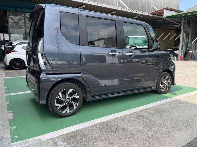 タント カスタムＸ　ＥＴＣ　バックカメラ　両側電動スライドドア　ナビ　ＴＶ　クリアランスソナー　衝突被害軽減システム　オートライト　スマートキー　アイドリングストップ　電動格納ミラー　シートヒーター　ベンチシート　ＣＶＴ（21枚目）