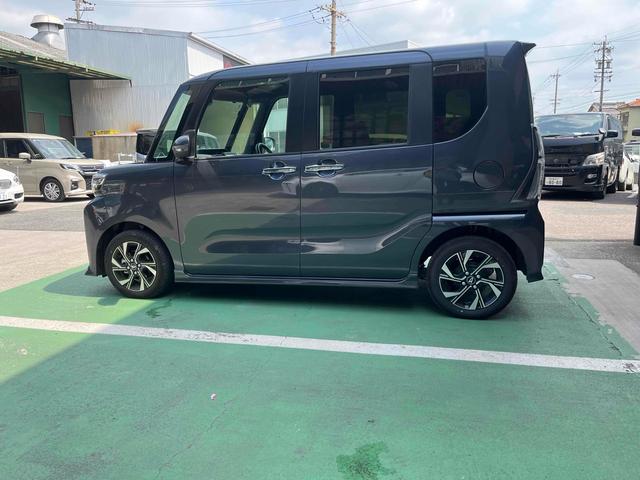 タント カスタムＸ　ＥＴＣ　バックカメラ　両側電動スライドドア　ナビ　ＴＶ　クリアランスソナー　衝突被害軽減システム　オートライト　スマートキー　アイドリングストップ　電動格納ミラー　シートヒーター　ベンチシート　ＣＶＴ（29枚目）