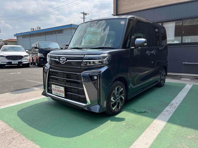 タント カスタムＸ　ＥＴＣ　バックカメラ　両側電動スライドドア　ナビ　ＴＶ　クリアランスソナー　衝突被害軽減システム　オートライト　スマートキー　アイドリングストップ　電動格納ミラー　シートヒーター　ベンチシート　ＣＶＴ（32枚目）