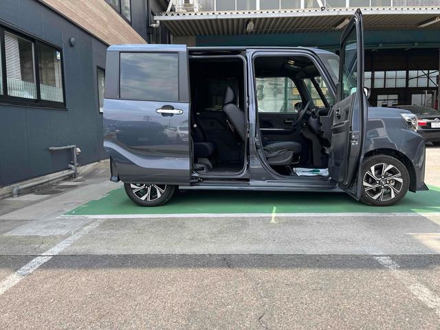 タント カスタムＸ　ＥＴＣ　バックカメラ　両側電動スライドドア　ナビ　ＴＶ　クリアランスソナー　衝突被害軽減システム　オートライト　スマートキー　アイドリングストップ　電動格納ミラー　シートヒーター　ベンチシート　ＣＶＴ（40枚目）