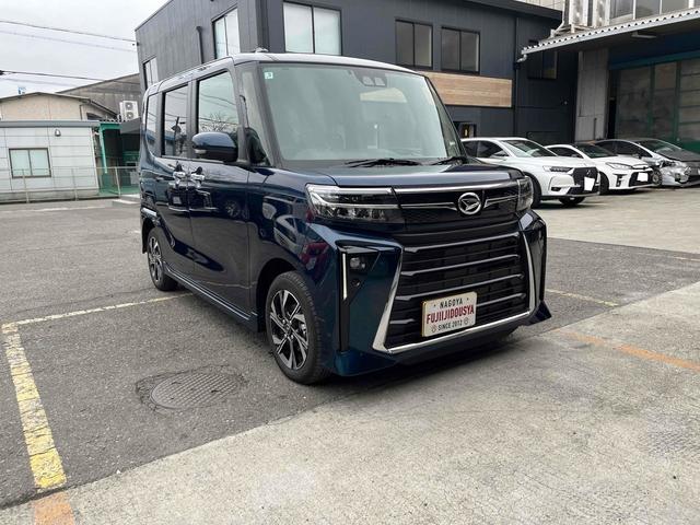 タント カスタムＸ　ＥＴＣ　両側電動スライドドア　ナビ　ＴＶ　クリアランスソナー　衝突被害軽減システム　オートライト　スマートキー　アイドリングストップ　電動格納ミラー　シートヒーター　ベンチシート　ＣＶＴ　ＥＳＣ（16枚目）