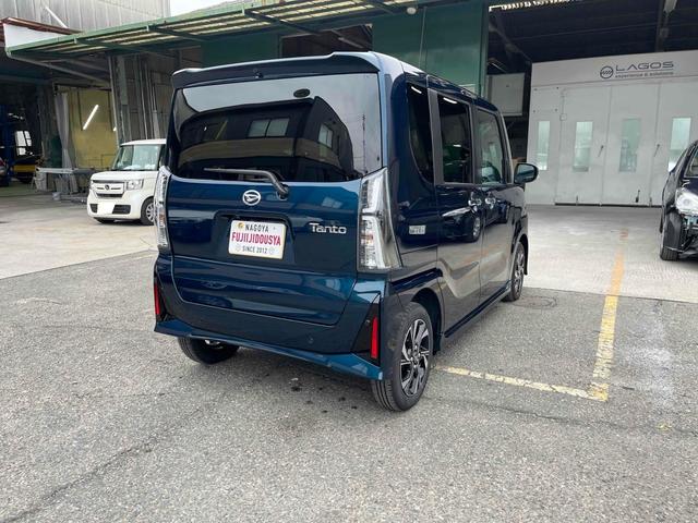 タント カスタムＸ　ＥＴＣ　両側電動スライドドア　ナビ　ＴＶ　クリアランスソナー　衝突被害軽減システム　オートライト　スマートキー　アイドリングストップ　電動格納ミラー　シートヒーター　ベンチシート　ＣＶＴ　ＥＳＣ（18枚目）