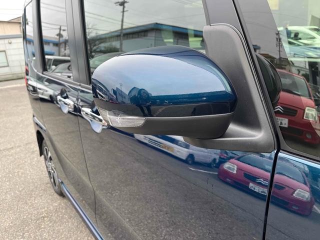 タント カスタムＸ　ＥＴＣ　両側電動スライドドア　ナビ　ＴＶ　クリアランスソナー　衝突被害軽減システム　オートライト　スマートキー　アイドリングストップ　電動格納ミラー　シートヒーター　ベンチシート　ＣＶＴ　ＥＳＣ（36枚目）