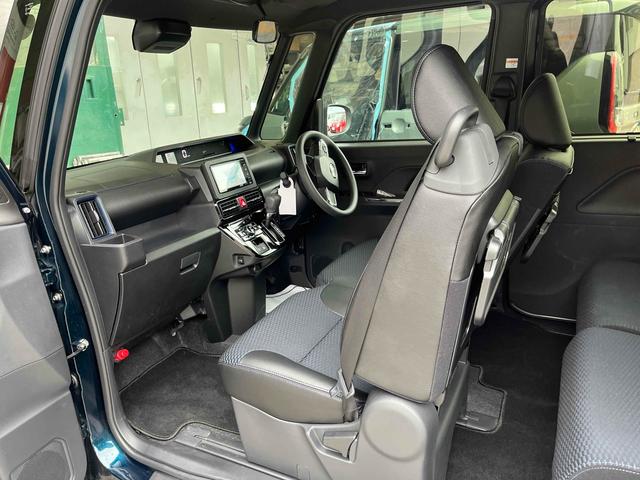 タント カスタムＸ　ＥＴＣ　両側電動スライドドア　ナビ　ＴＶ　クリアランスソナー　衝突被害軽減システム　オートライト　スマートキー　アイドリングストップ　電動格納ミラー　シートヒーター　ベンチシート　ＣＶＴ　ＥＳＣ（48枚目）