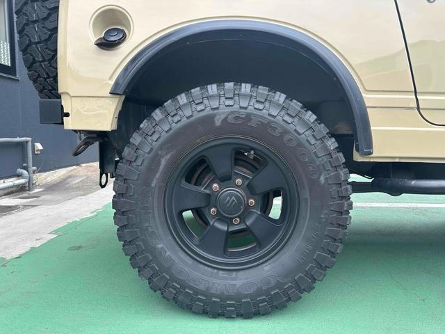 ジムニー ワイルドウインド エンジンオーバーホール済み オリジナルレザーシート 4WD MT CD アルミホイール エアコン(34枚目)