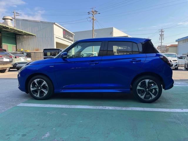 スイフト ハイブリッドMZ 全周囲カメラ ナビ TV クリアランスソナー オートクルーズコントロール レーンアシスト 衝突被害軽減システム アルミホイール オートライト スマートキー アイドリングストップ 電動格納ミラー(44枚目)