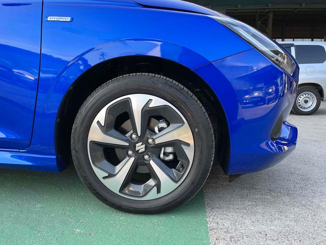 スイフト ハイブリッドMZ 全周囲カメラ ナビ TV クリアランスソナー オートクルーズコントロール レーンアシスト 衝突被害軽減システム アルミホイール オートライト スマートキー アイドリングストップ 電動格納ミラー(51枚目)