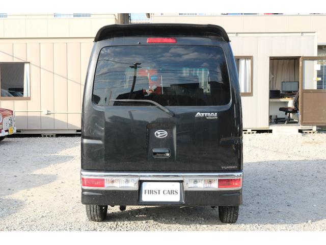 アトレーワゴン カスタムターボＲＳリミテッド　ターボ車　両側スライドドア　アルミホイール　地デジナビ（6枚目）