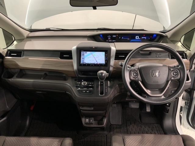 フリード+ G・ホンダセンシング 禁煙 1年保証 1オ-ナ- 車検整備付 ナビVXM-204VFi ドラレコ TV CD録音 BTオ-ディオ DVD ETC 両側PSD オートライト VSA クルコン スマキー 整備記録簿 保証書(8枚目)