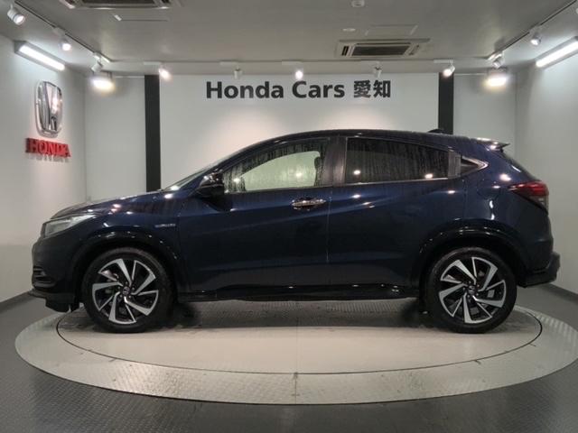 ヴェゼル ハイブリッドRS・ホンダセンシング 禁煙 1年保証 1オ-ナ- 車検整備付 ナビVXM-194VFi TV Rカメラ BTオ-ディオDVD ドラレコ ETC LEDオートライト フォグ シ-トヒ-タ- クルコン スマキー 取説保証書(47枚目)