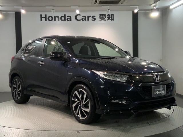 ヴェゼル ハイブリッドRS・ホンダセンシング 禁煙 1年保証 1オ-ナ- 車検整備付 ナビVXM-194VFi TV Rカメラ BTオ-ディオDVD ドラレコ ETC LEDオートライト フォグ シ-トヒ-タ- クルコン スマキー 取説保証書(52枚目)