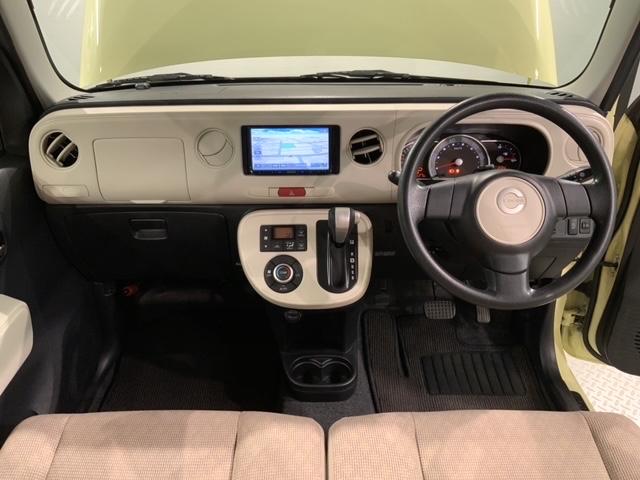 ミラココア ココアＸ　禁煙　１年保証　ナビ　フルセグＴＶ　Ｒカメラ　ＢＴオ－ディオ　ＤＶＤ　ＵＳＢ　ベンチシート　ドアバイザー　フロアマット　スマキー　スペアキー　整備記録簿　取説保証書　ＡＡＣ　ＡＢＳ　Ｗエアバッグ（8枚目）