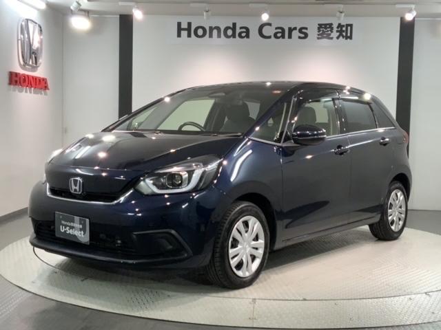 フィット e:HEVホーム 禁煙1オーナー 車検整備付 1年保証 ドラレコ ナビVXU-215FTi TV Rカメラ CD BTオ-ディオ DVD ETC LEDオートライト VSA クルコン スマキー 盗難防止装置 保証書取説(46枚目)