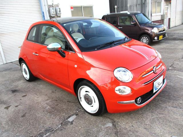 500 アニベルサリオ 60周年記念モデル 300台限定 1オーナー Bluetooth HID バックソナー ガラスルーフ 16インチビンテージアルミ 専用シート・マット・エンブレム ETC(10枚目)