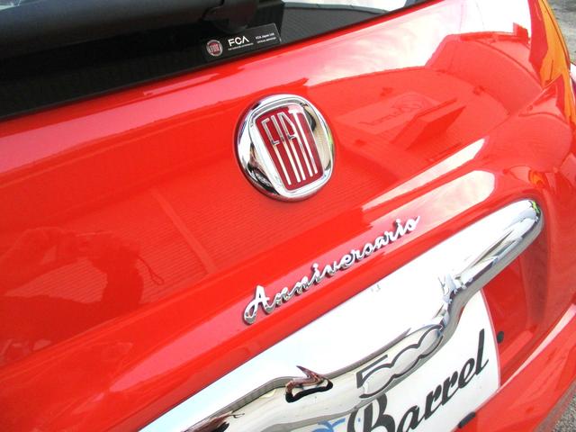 500 アニベルサリオ 60周年記念モデル 300台限定 1オーナー Bluetooth HID バックソナー ガラスルーフ 16インチビンテージアルミ 専用シート・マット・エンブレム ETC(16枚目)