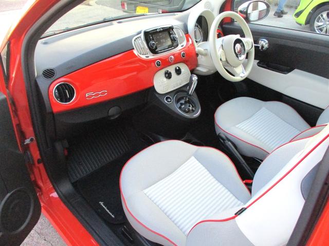 500 アニベルサリオ 60周年記念モデル 300台限定 1オーナー Bluetooth HID バックソナー ガラスルーフ 16インチビンテージアルミ 専用シート・マット・エンブレム ETC(34枚目)