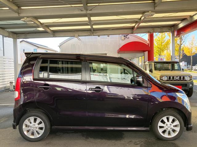 ワゴンＲ ＦＸリミテッド　車検Ｒ９年７月　スマートキー　プッシュスタート　純正１４インチアルミホイール　電動格納ミラー　ベンチシート　ＡＴ　盗難防止システム　ＡＢＳ　ＣＤ　衝突安全ボディ（4枚目）