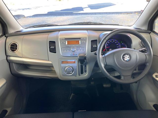 ワゴンＲ ＦＸリミテッド　車検Ｒ９年７月　スマートキー　プッシュスタート　純正１４インチアルミホイール　電動格納ミラー　ベンチシート　ＡＴ　盗難防止システム　ＡＢＳ　ＣＤ　衝突安全ボディ（9枚目）