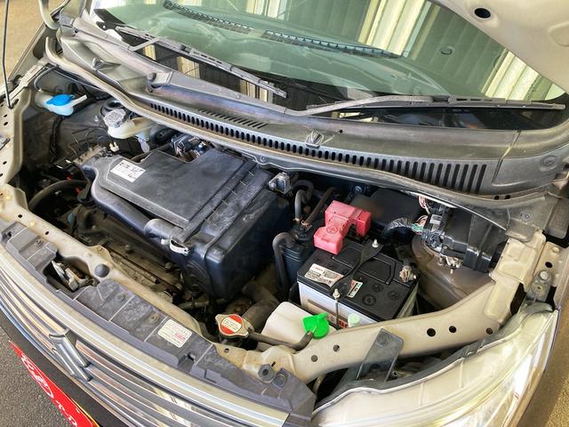 ワゴンＲ ＦＸリミテッド　車検Ｒ９年７月　スマートキー　プッシュスタート　純正１４インチアルミホイール　電動格納ミラー　ベンチシート　ＡＴ　盗難防止システム　ＡＢＳ　ＣＤ　衝突安全ボディ（50枚目）