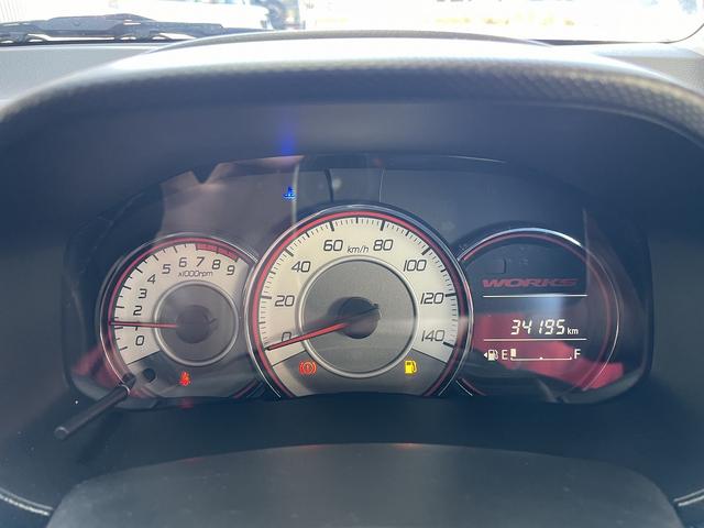 アルトワークス ベースグレード　５速マニュアルミッション　ターボエンジン　柿本改マフラー　ＴＥＩＮサス　純正カーナビ　ワンセグＴＶ　バックカメラ　レカロシート　ＨＩＤヘッドライト　スマートキー＆プッシュスタート（12枚目）