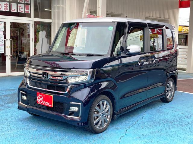 Ｎ－ＢＯＸカスタム Ｌ・ターボコーディネートスタイル　ワンオーナー・ユーザー買取車　２トンカラー　黒合皮シート・シートヒーター　ディーラーワイドナビ・フルセグ・Ｂｌｕｅｔｏｏｔｈ・ナビ連動ドライブレコーダー　バックカメラ　両側パワースライド　ＥＴＣ（14枚目）