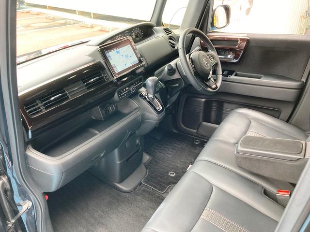 Ｎ－ＢＯＸカスタム Ｌ・ターボコーディネートスタイル　ワンオーナー・ユーザー買取車　２トンカラー　黒合皮シート・シートヒーター　ディーラーワイドナビ・フルセグ・Ｂｌｕｅｔｏｏｔｈ・ナビ連動ドライブレコーダー　バックカメラ　両側パワースライド　ＥＴＣ（36枚目）