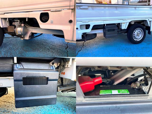 アクティトラック リフターV 垂直式 5MT・ヤシマ産業製テールゲートリフター・三方開荷台・ゴムマット&バイザー付・AM/FMラジオ・パワーステアリング・エアバッグ・エアコン・スペアタイヤ(12枚目)