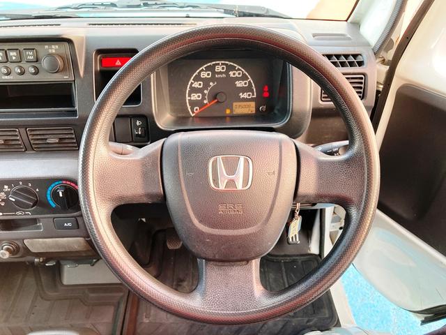 アクティトラック リフターV 垂直式 5MT・ヤシマ産業製テールゲートリフター・三方開荷台・ゴムマット&バイザー付・AM/FMラジオ・パワーステアリング・エアバッグ・エアコン・スペアタイヤ(32枚目)