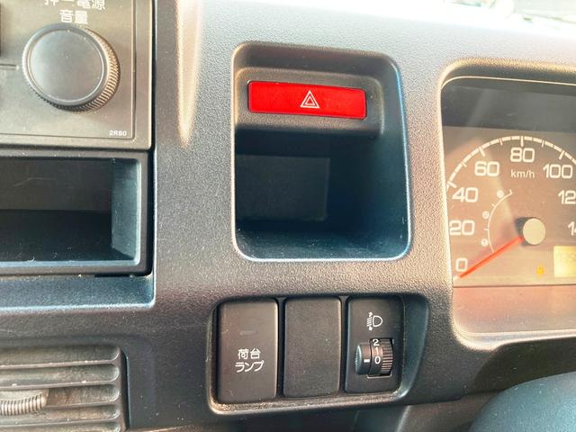 アクティトラック リフターV 垂直式 5MT・ヤシマ産業製テールゲートリフター・三方開荷台・ゴムマット&バイザー付・AM/FMラジオ・パワーステアリング・エアバッグ・エアコン・スペアタイヤ(37枚目)