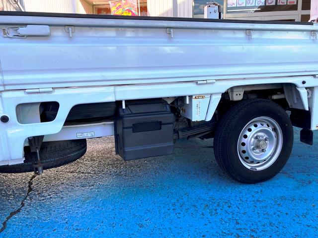 アクティトラック リフターV 垂直式 5MT・ヤシマ産業製テールゲートリフター・三方開荷台・ゴムマット&バイザー付・AM/FMラジオ・パワーステアリング・エアバッグ・エアコン・スペアタイヤ(53枚目)