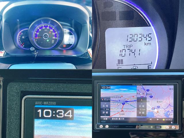 Ｎ－ＷＧＮカスタム Ｇ・ターボパッケージ　ワンオーナー・ユーザー買取車　車検令和９年７月　社外メモリーナビ・フルセグ　Ｂカメラ　ＥＴＣ　黒ハーフレザーシート　パドルシフト　あんしんパケ　クルコン　ドライブレコーダー　ＨＩＤヘッド　純１４ＡＷ（10枚目）