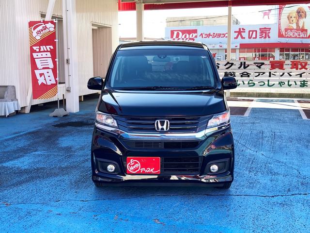 Ｎ－ＷＧＮカスタム Ｇ・ターボパッケージ　ワンオーナー・ユーザー買取車　車検令和９年７月　社外メモリーナビ・フルセグ　Ｂカメラ　ＥＴＣ　黒ハーフレザーシート　パドルシフト　あんしんパケ　クルコン　ドライブレコーダー　ＨＩＤヘッド　純１４ＡＷ（15枚目）