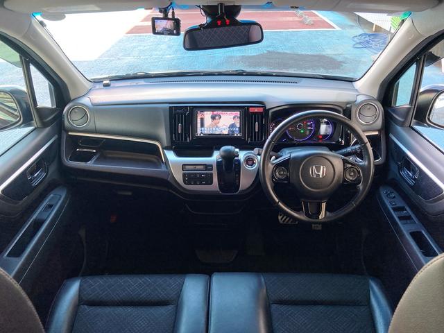 Ｎ－ＷＧＮカスタム Ｇ・ターボパッケージ　ワンオーナー・ユーザー買取車　車検令和９年７月　社外メモリーナビ・フルセグ　Ｂカメラ　ＥＴＣ　黒ハーフレザーシート　パドルシフト　あんしんパケ　クルコン　ドライブレコーダー　ＨＩＤヘッド　純１４ＡＷ（48枚目）