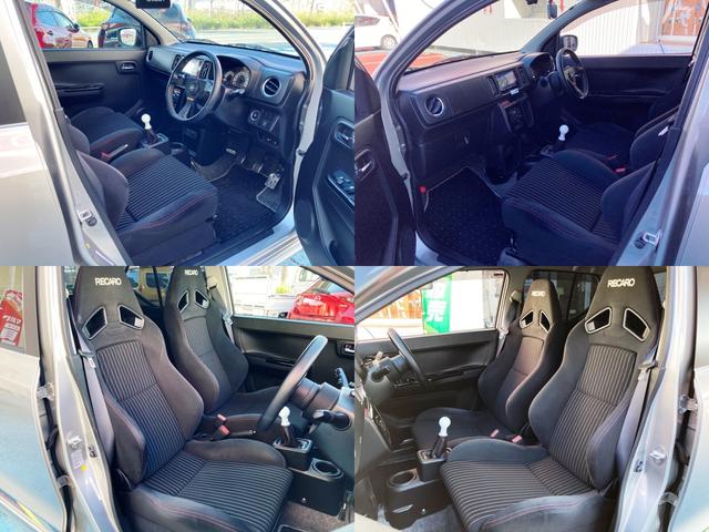 アルトワークス ベースグレード　５ＭＴ・４ＷＤ・ナビ・フルセグ・ＤＶＤ・ＢＴ・ＥＴＣ・ｍｏｍｏステアリング・柿本マフラー・モンスタースポーツシフトノブ・レカロスポーツシート・スマートキー＆プッシュスタート・純正１５ＡＷ・ＨＩＤヘッド（8枚目）