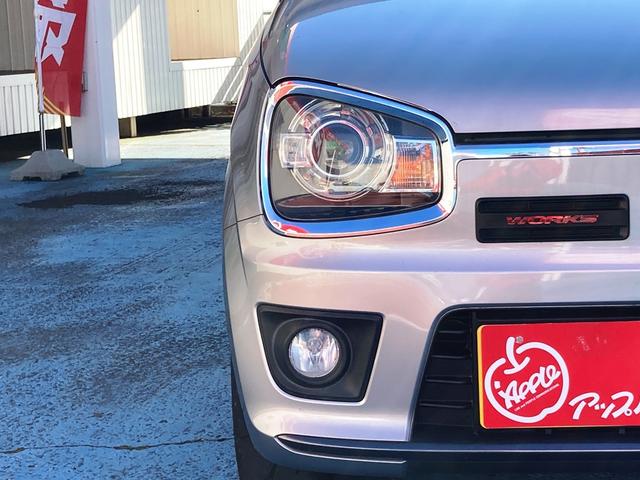 アルトワークス ベースグレード　５ＭＴ・４ＷＤ・ナビ・フルセグ・ＤＶＤ・ＢＴ・ＥＴＣ・ｍｏｍｏステアリング・柿本マフラー・モンスタースポーツシフトノブ・レカロスポーツシート・スマートキー＆プッシュスタート・純正１５ＡＷ・ＨＩＤヘッド（24枚目）