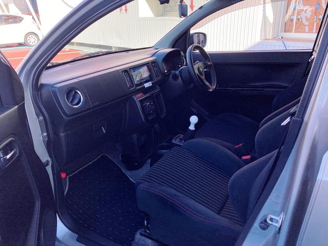 アルトワークス ベースグレード　５ＭＴ・４ＷＤ・ナビ・フルセグ・ＤＶＤ・ＢＴ・ＥＴＣ・ｍｏｍｏステアリング・柿本マフラー・モンスタースポーツシフトノブ・レカロスポーツシート・スマートキー＆プッシュスタート・純正１５ＡＷ・ＨＩＤヘッド（35枚目）