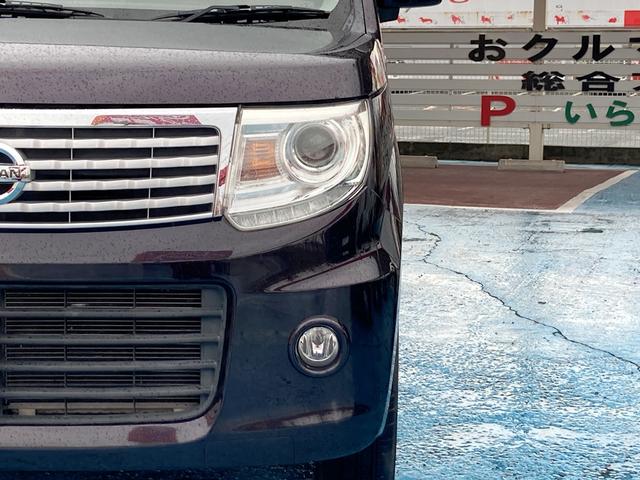 モコ ドルチェＧ　ユーザー買取車　ターボ　白×茶合皮シート　ケンウッドメモリーナビ・フルセグ・Ｂｌｕｅｔｏｏｔｈ・ＤＶＤ再生　バックカメラ　ＥＴＣ　スマートキー＆プッシュスタート　純正１５アルミ　ＨＩＤヘッド　フォグ（23枚目）