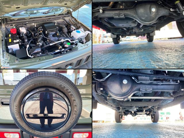 ジムニー ＸＧ　４ＷＤ　クリアランスソナー　レーンアシスト　衝突被害軽減システム　オートライト　キーレスエントリー　アイドリングストップ　ＭＴ　盗難防止システム　ＡＢＳ　ＥＳＣ　アルミホイール　衝突安全ボディ（38枚目）