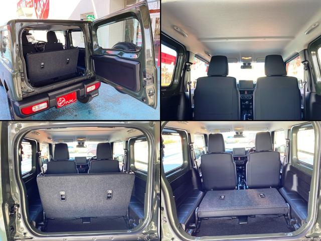 ジムニー ＸＧ　４ＷＤ　クリアランスソナー　レーンアシスト　衝突被害軽減システム　オートライト　キーレスエントリー　アイドリングストップ　ＭＴ　盗難防止システム　ＡＢＳ　ＥＳＣ　アルミホイール　衝突安全ボディ（39枚目）