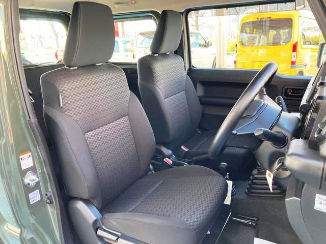 ジムニー ＸＧ　４ＷＤ　クリアランスソナー　レーンアシスト　衝突被害軽減システム　オートライト　キーレスエントリー　アイドリングストップ　ＭＴ　盗難防止システム　ＡＢＳ　ＥＳＣ　アルミホイール　衝突安全ボディ（47枚目）