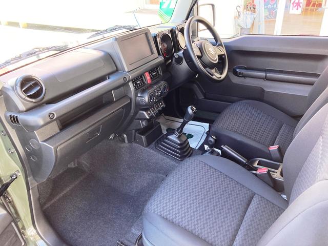 ジムニー ＸＧ　４ＷＤ　クリアランスソナー　レーンアシスト　衝突被害軽減システム　オートライト　キーレスエントリー　アイドリングストップ　ＭＴ　盗難防止システム　ＡＢＳ　ＥＳＣ　アルミホイール　衝突安全ボディ（48枚目）