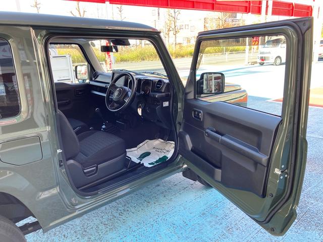 ジムニー ＸＧ　４ＷＤ　クリアランスソナー　レーンアシスト　衝突被害軽減システム　オートライト　キーレスエントリー　アイドリングストップ　ＭＴ　盗難防止システム　ＡＢＳ　ＥＳＣ　アルミホイール　衝突安全ボディ（59枚目）