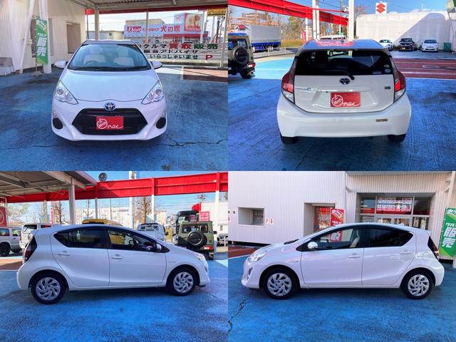 アクア Ｓ　ワンオーナー・ユーザー買取車　車検令和９年３月　スマートキー＆プッシュスタート　ディーラーナビ・フルセグ・Ｂｌｕｅｔｏｏｔｈ・ＤＶＤ再生　バックカメラ　ＥＴＣ　シートカバー　ドライブレコーダー（3枚目）