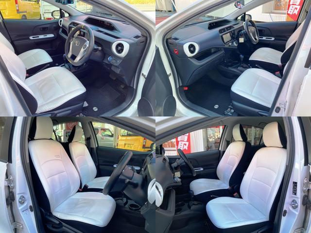 アクア Ｓ　ワンオーナー・ユーザー買取車　車検令和９年３月　スマートキー＆プッシュスタート　ディーラーナビ・フルセグ・Ｂｌｕｅｔｏｏｔｈ・ＤＶＤ再生　バックカメラ　ＥＴＣ　シートカバー　ドライブレコーダー（10枚目）