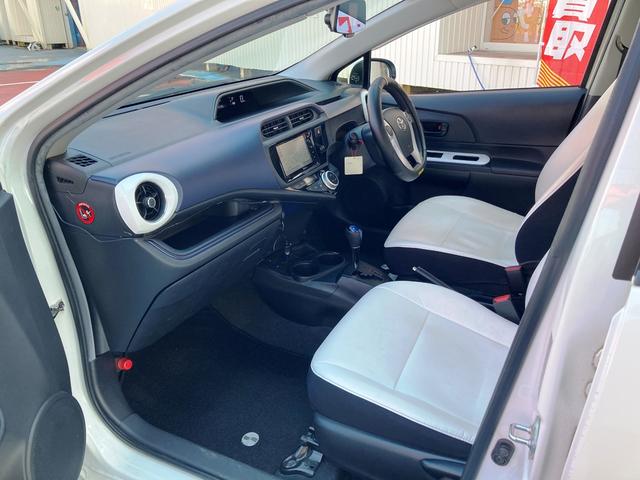 アクア Ｓ　ワンオーナー・ユーザー買取車　車検令和９年３月　スマートキー＆プッシュスタート　ディーラーナビ・フルセグ・Ｂｌｕｅｔｏｏｔｈ・ＤＶＤ再生　バックカメラ　ＥＴＣ　シートカバー　ドライブレコーダー（47枚目）