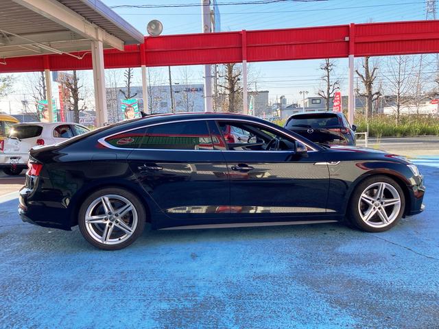 Ａ５スポーツバック ２．０ＴＦＳＩスポーツ　Ｓラインパッケージ　ユーザー買取車・メーカーナビ・フルセグ・Ｂカメラ・Ｐセンサー・ＢＴ・両席シートヒーター・両席パワーシート・ハーフレザースポーツシート・クルコン・ＥＴＣ・ＬＥＤヘッド・パワーバックドア・純正１８ＡＷ（19枚目）