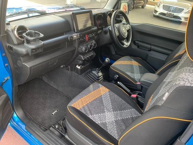 ジムニー XC 5MT セーフティサポート クルーズコントロール スマートキー ETC LEDヘッドライト 規格外16インチAW(19枚目)