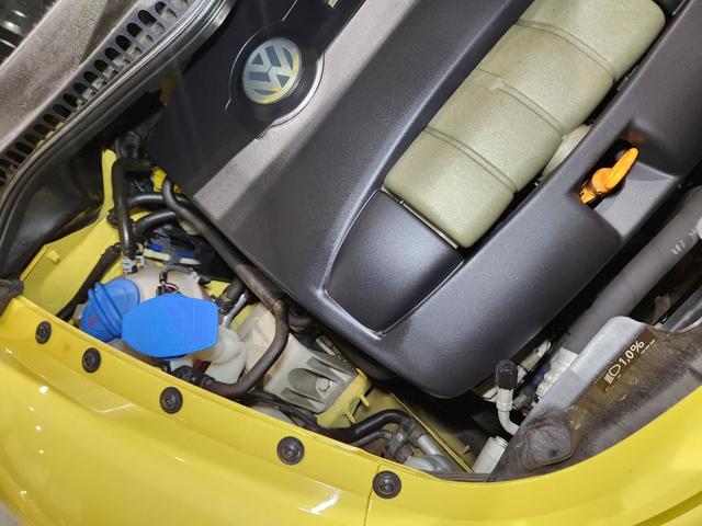 ニュービートル ＬＺ　０９モデル　禁煙車　正規Ｄメンテ車両　大型リアスポ　天張り張替済み　１０点パネル塗装済　ＢＳタイヤ　ガラスＳＲ　ヒーター付き黒本革　地デジインダッシュナビ　前後ドラレコ　Ｐセンサー　スペアキーレス（35枚目）