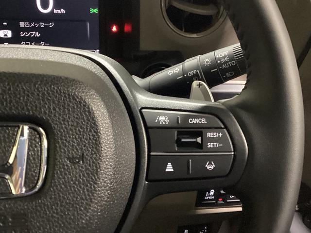 Ｎ－ＢＯＸジョイ ターボ　新車未登録　ブラックエンブレム　ＬＥＤフォグライト　Ｒカメラ　２トーン　ターボ　運転席助手席シートヒーター　両側パワースライド　オートリトラミラー　サイドカーテンエアバック　ホンダセンシング（6枚目）